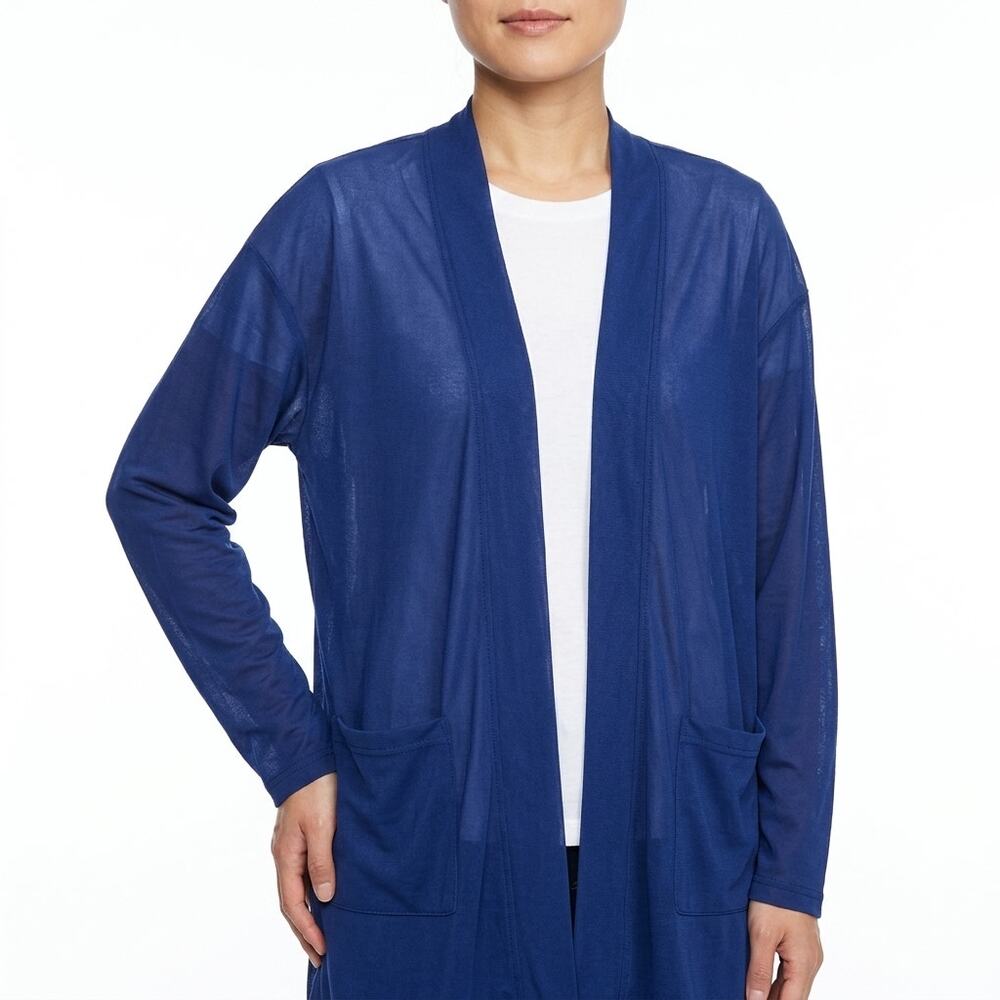 Lug Skeeter Blue Lightweight Cardigan Women Size XL